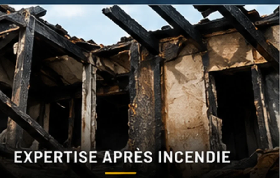 Expertise technique après un incendie