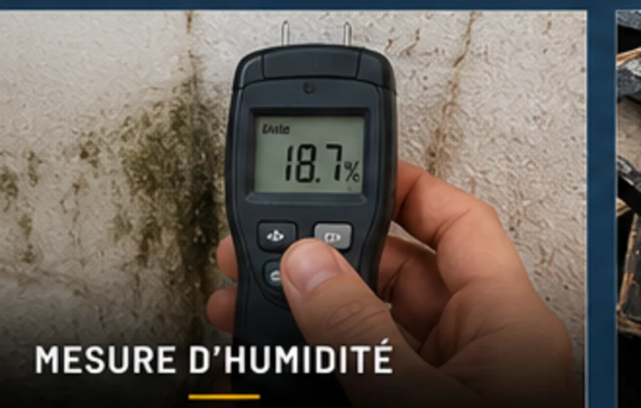 Mesure d'humidité dans une paroi
