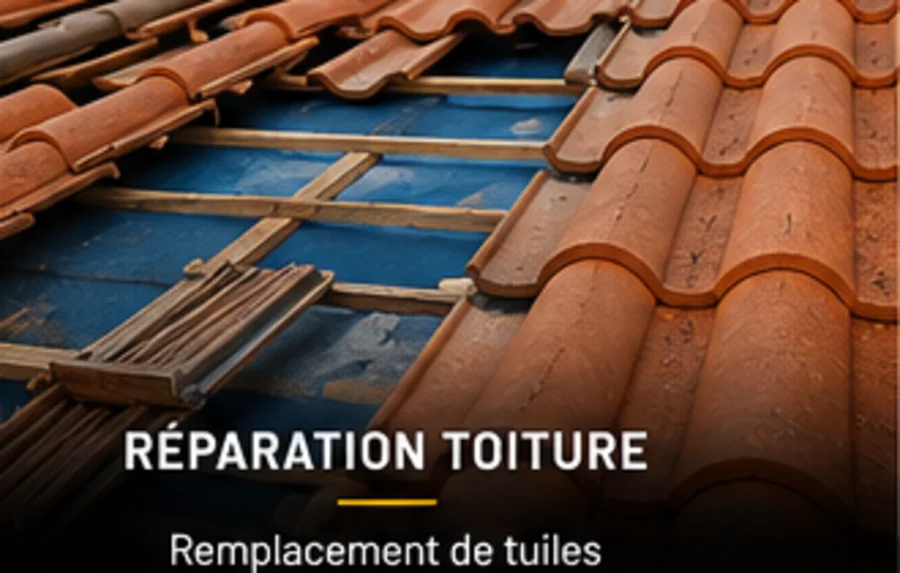 Réparation professionnelle d'une toiture